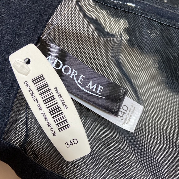 Adore Me Anci Contour Balconette w/ Off the Shoulder Sleeves 34D - Picture 13 of 16